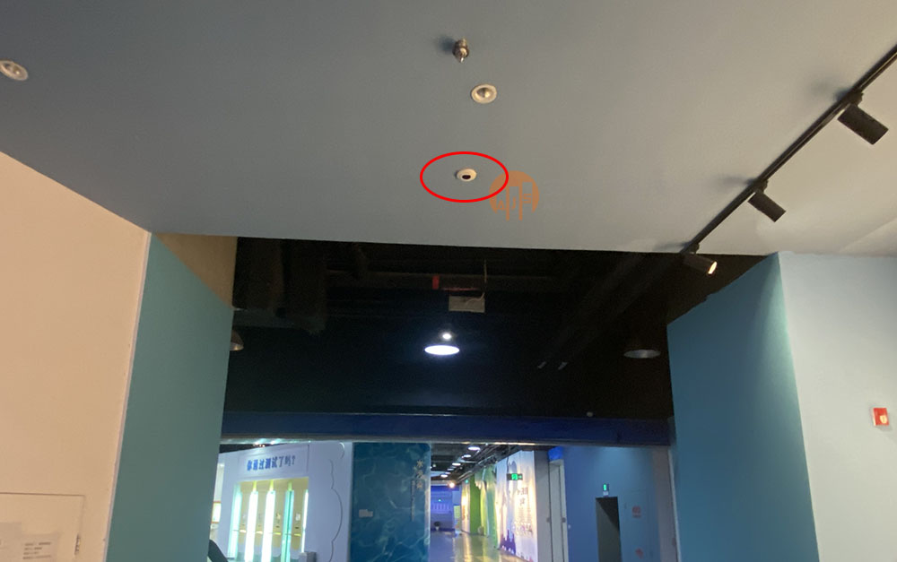 海淀公共安全馆客流统计分析管理系统(图2) 海淀公共安全馆安装效果2.jpg